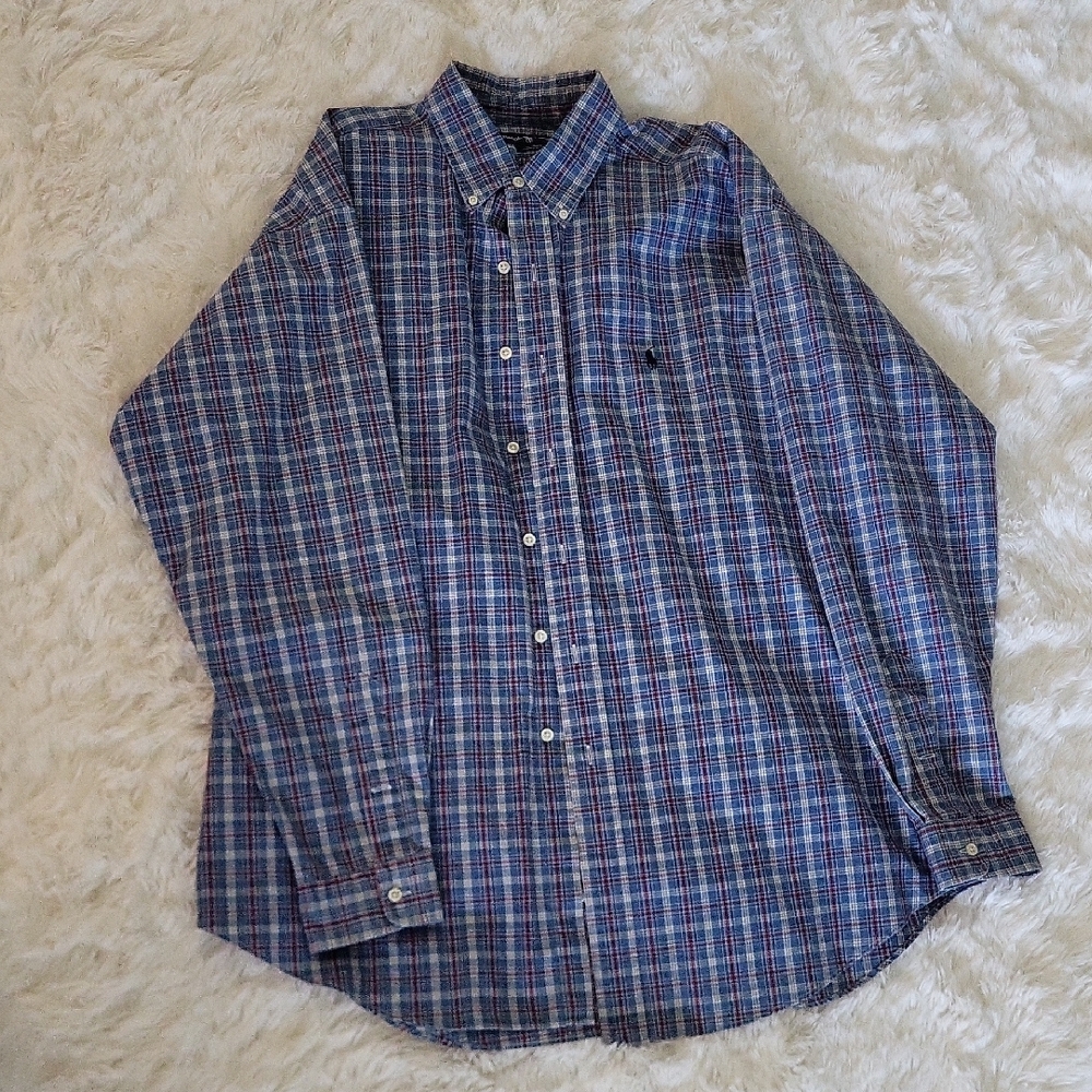 Polo Ralph Lauren Multicolor Plaid Button Down Shirt